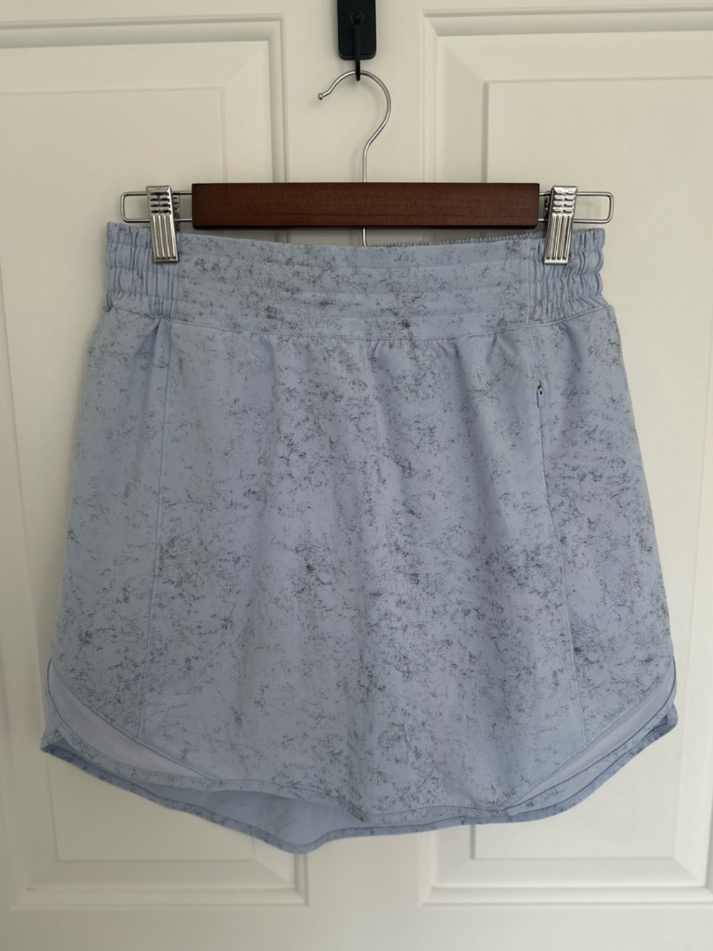 lululemon hotty hot high-rise skirt *long | gravel dust pastel light purple